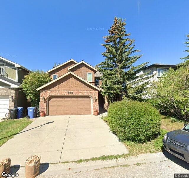 Street view of 124 Christie Knoll Heights SW, Calgary