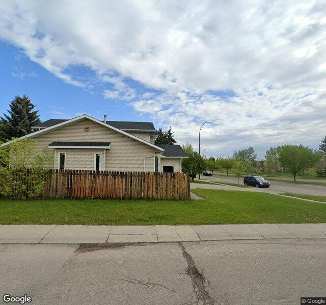 Street view of 43 Patterson Boulevard SW, Calgary