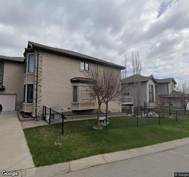 Street view of 58 Hamptons Close NW, Calgary