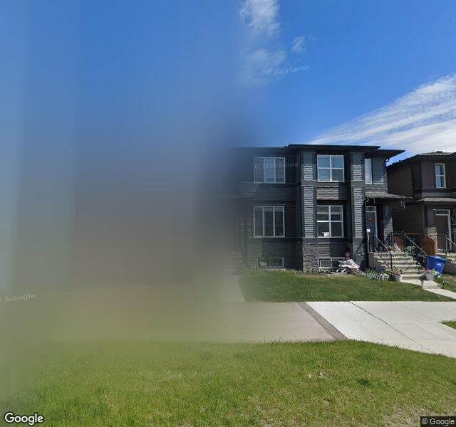 Street view of 214 Cornerstone Heights NE, Calgary
