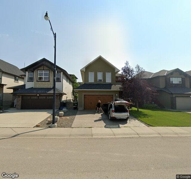 Street view of 186 Crestmont Drive SW, Calgary