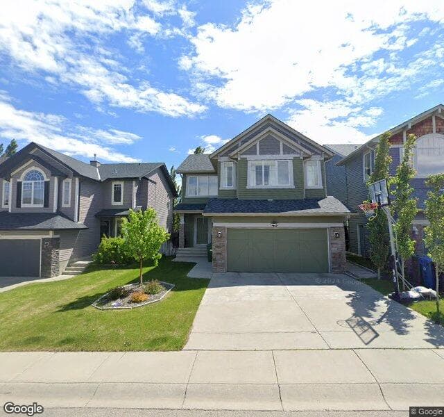 Street view of 40 Cougartown Close SW, Calgary