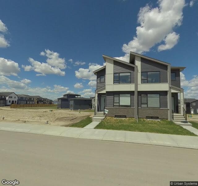 Street view of 746 Livingston View NE, Calgary