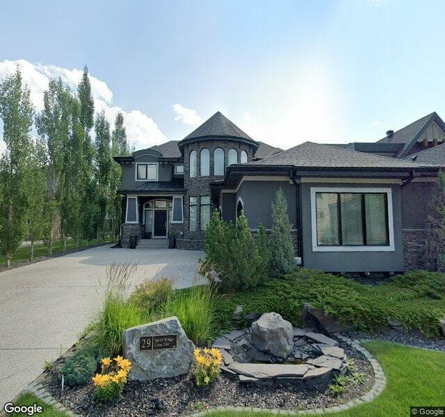 Street view of 29 Spirit Ridge Lane SW, Calgary