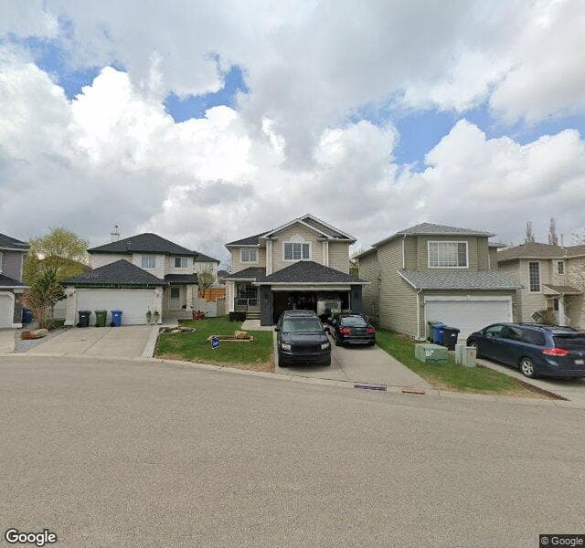 Street view of 52 Citadel Peak Mews NW, Calgary