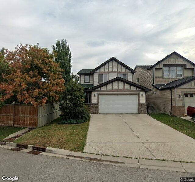 Street view of 42 Copperleaf Terrace SE, Calgary