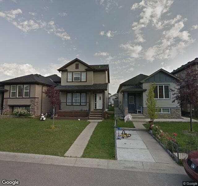 Street view of 72 Saddlebrook Circle NE, Calgary