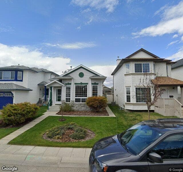Street view of 86 San Diego Manor NE, Calgary