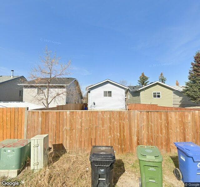 Street view of 24 Martinbrook Road NE, Calgary