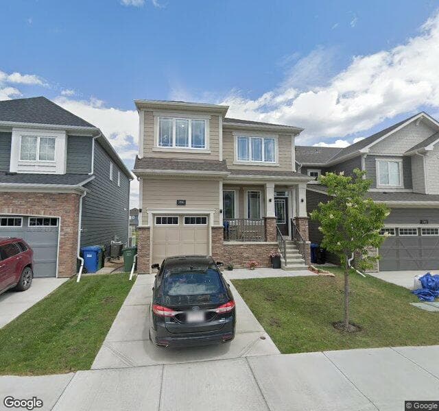 Street view of 286 Yorkville Manor SW, Calgary