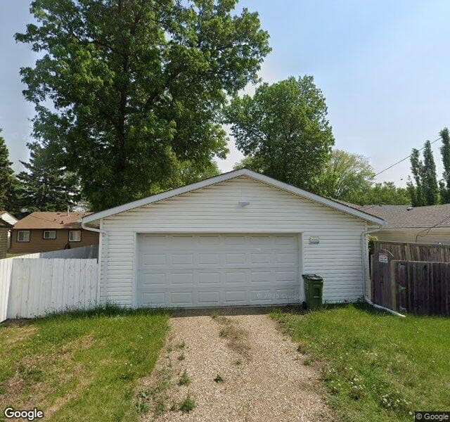 Street view of 12920 104 Street NW, Edmonton