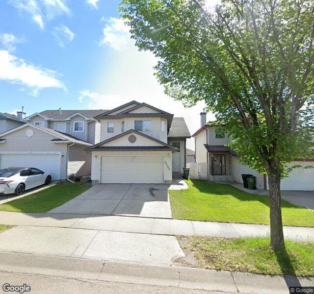 Street view of 15109 Miller Boulevard NW, Edmonton