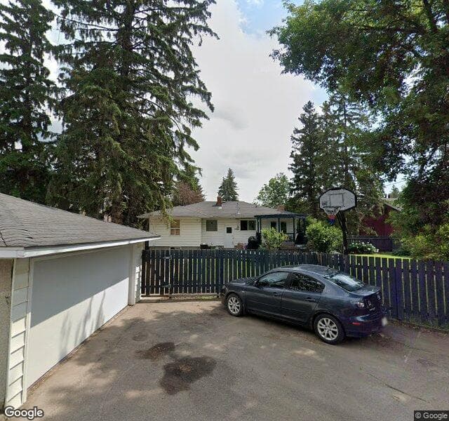 Street view of 7904 119 Street NW, Edmonton