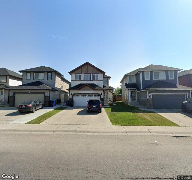 Street view of 43 Saddleland Drive NE, Calgary