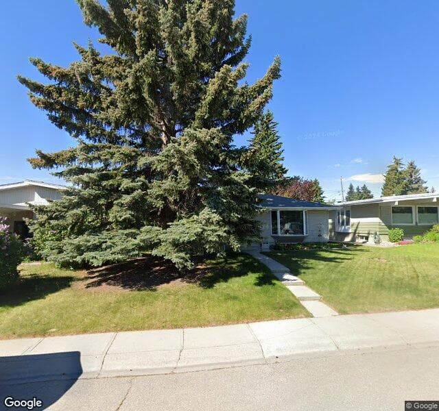 Street view of 5019 Brockington Road NW, Calgary