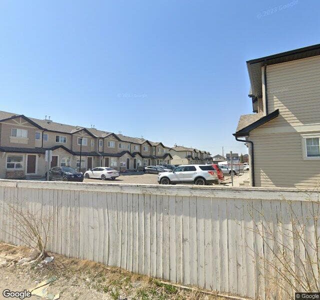 Street view of 10 Saddlebrook Point NE, Calgary
