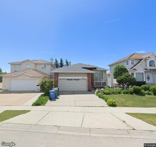Street view of 10070 Hidden Valley Drive NW, Calgary