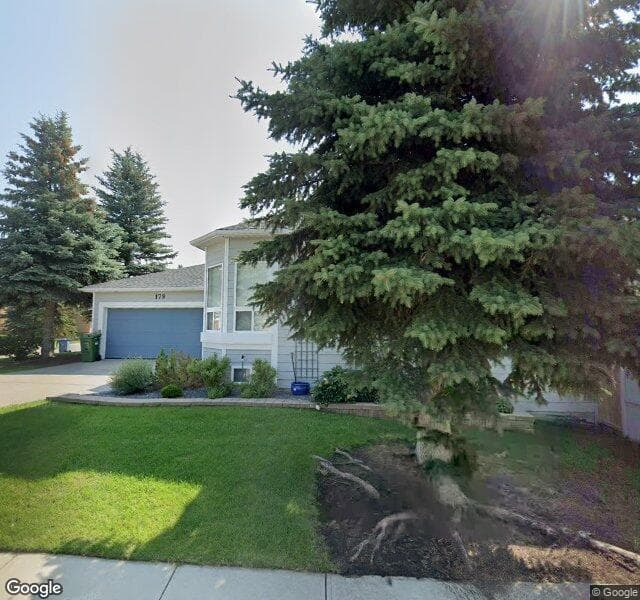 Street view of 179 Evergreen Court SW, Calgary