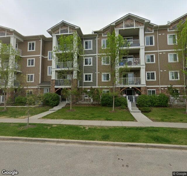 Street view of 102-304 Cranberry Park SE, Calgary