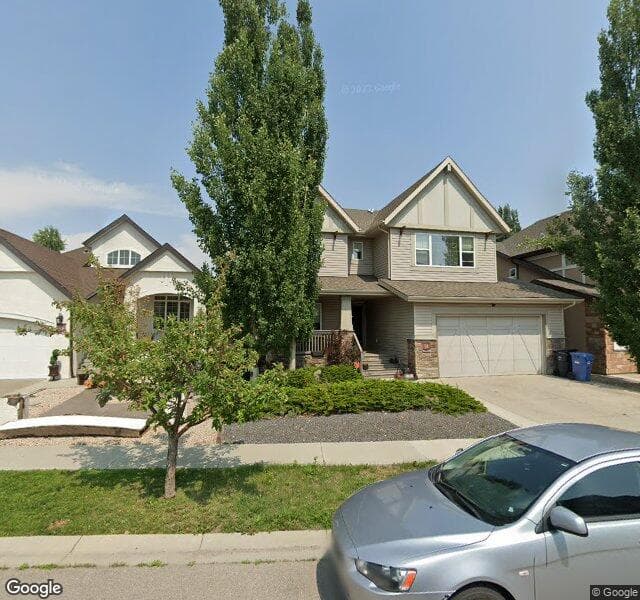 Street view of 14 Elgin Estates Point SE, Calgary