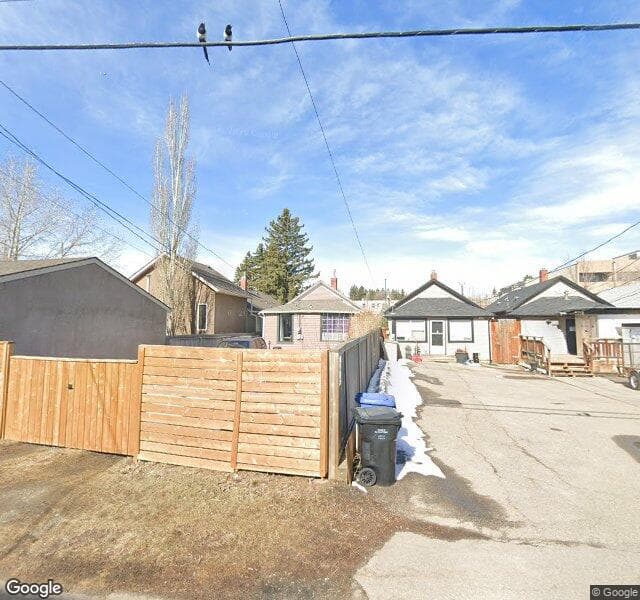 Street view of 4818 1 Street SW, Calgary