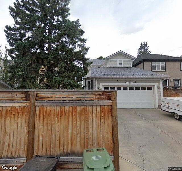 Street view of 4080 Garrison Boulevard SW, Calgary