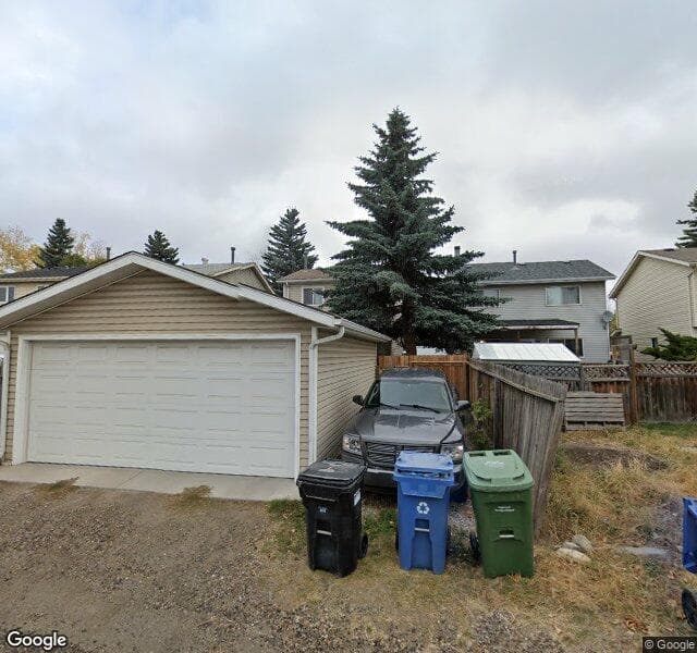 Street view of 67 Erin Woods Boulevard SE, Calgary