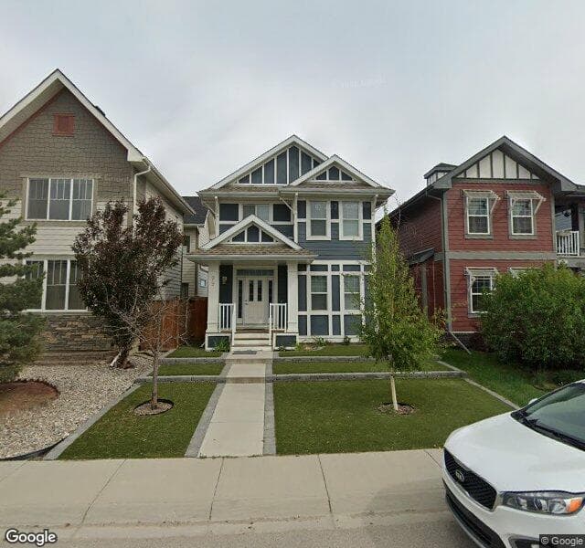 Street view of 99 Mahogany Grove SE, Calgary
