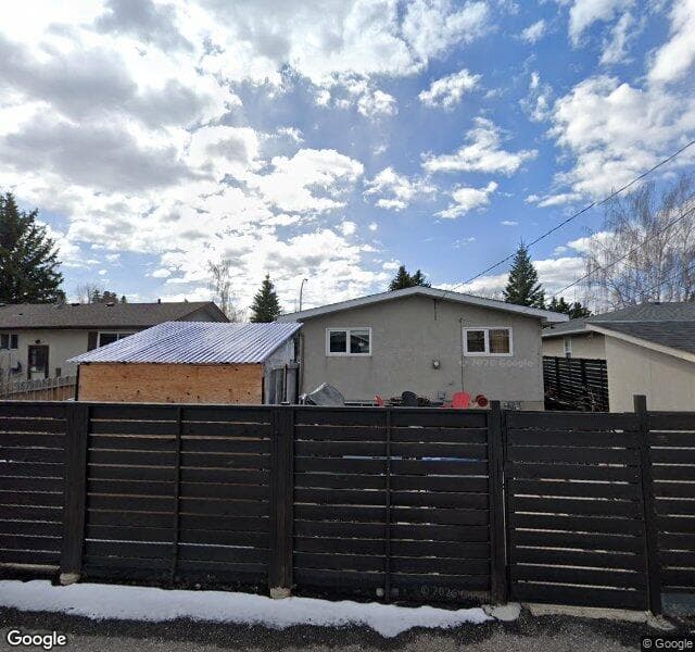 Street view of 9336 Almond Crescent SE, Calgary