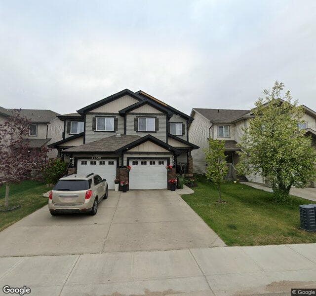 Street view of 17122 126 Street NW, Edmonton
