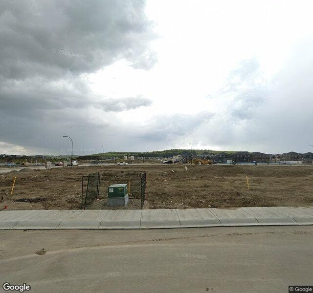 Street view of 121 Creekstone Place SW, Calgary