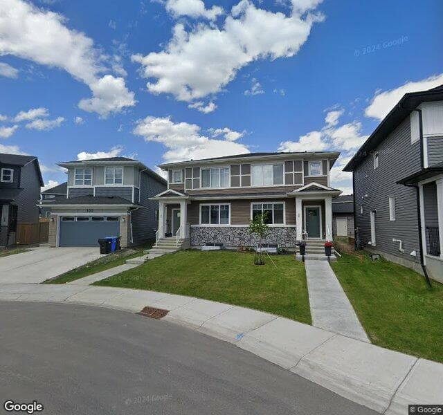 Street view of 92 Carringsby Manor NW, Calgary