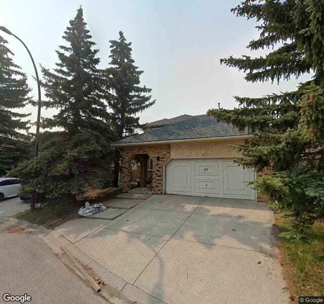Street view of 47 Edgebrook Way NW, Calgary