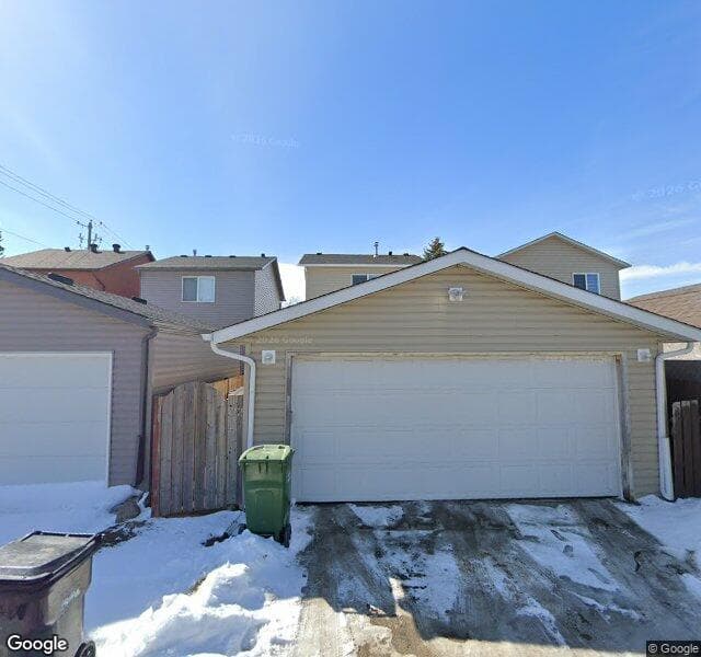 Street view of 122 Martindale Boulevard NE, Calgary