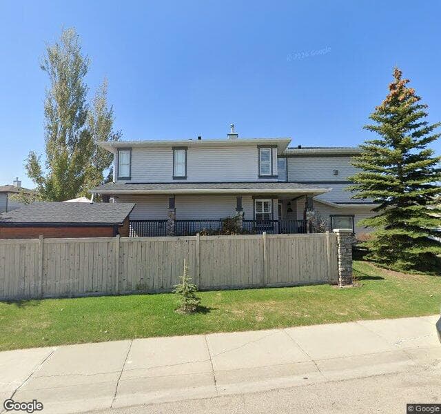 Street view of 260 Panamount Lane NW, Calgary