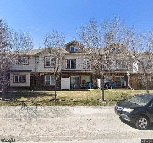 Street view of 106-20 Panatella Landing NW, Calgary