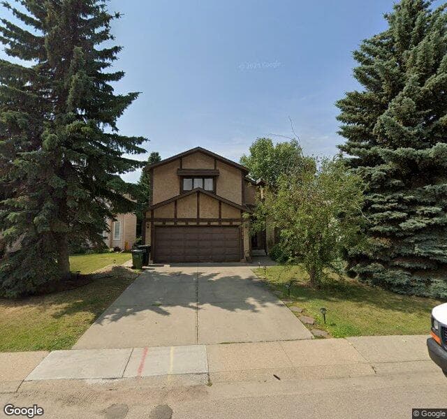 Street view of 4340 33 Street NW, Edmonton