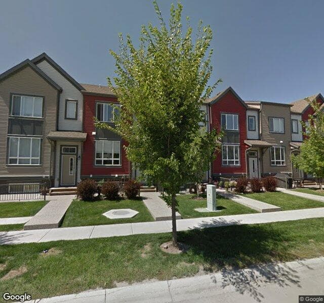 Street view of 690 Copperpond Boulevard SE, Calgary