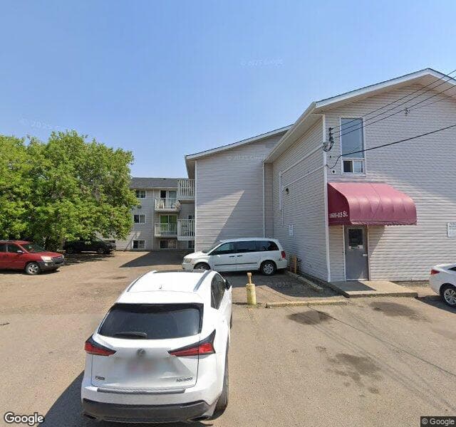 Street view of 102-10608 113 Street NW, Edmonton