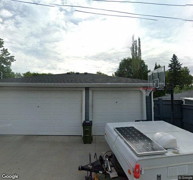 Street view of 10612 130 Street NW, Edmonton