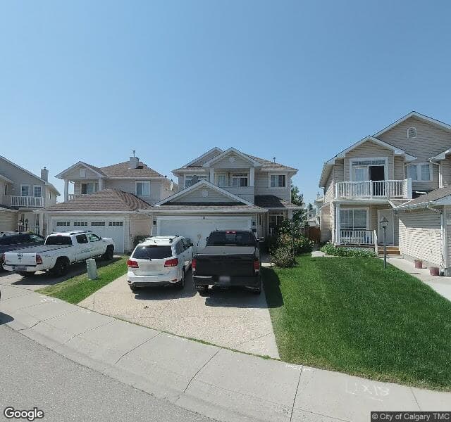Street view of 112 Coral Reef Close NE, Calgary
