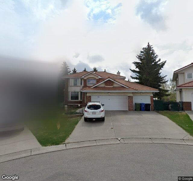 Street view of 412 Hamptons Mews NW, Calgary