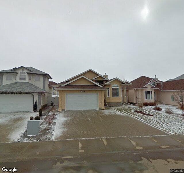 Street view of 15719 93 Street NW, Edmonton