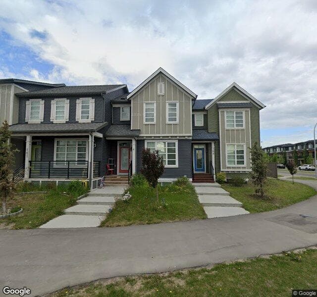 Street view of 165 Savanna Street NE, Calgary