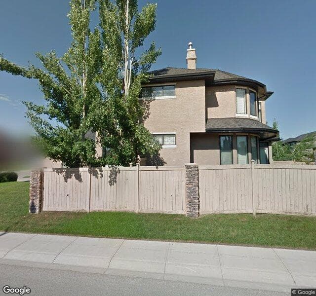 Street view of 131 Evergreen Square SW, Calgary