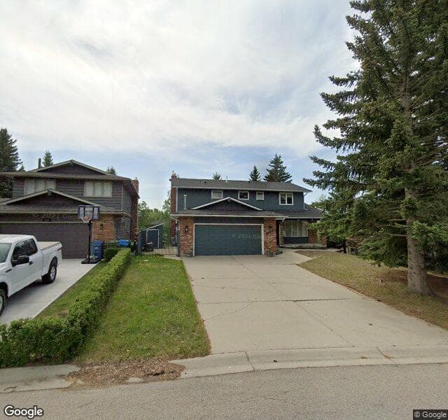 Street view of 312 Edgemont Place NW, Calgary