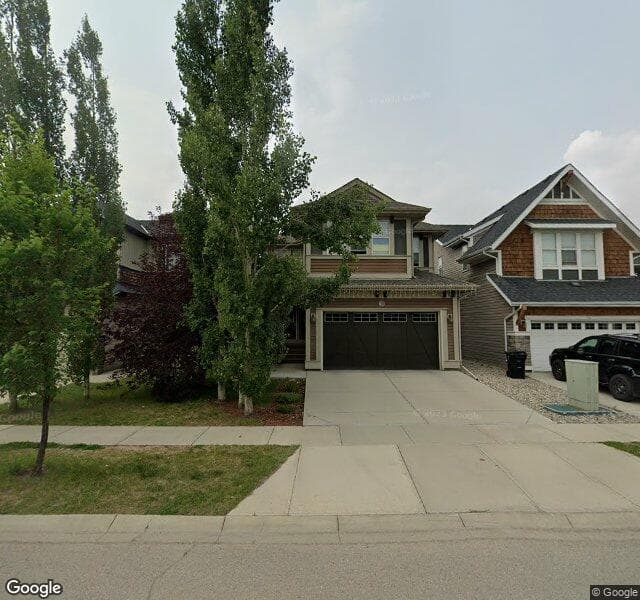 Street view of 64 Auburn Springs Boulevard SE, Calgary