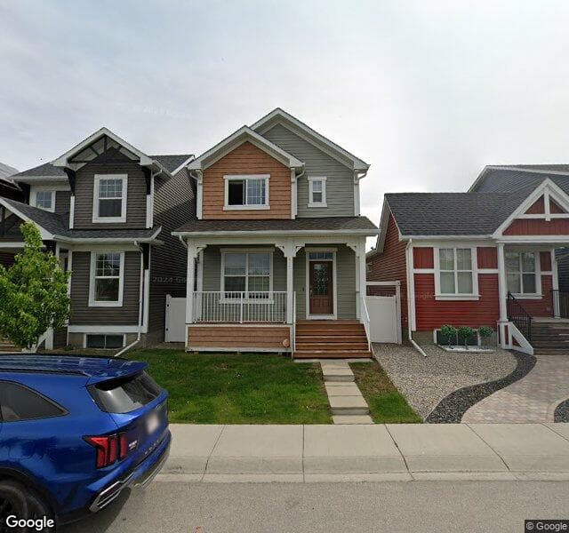 Street view of 477 Auburn Crest Way SE, Calgary
