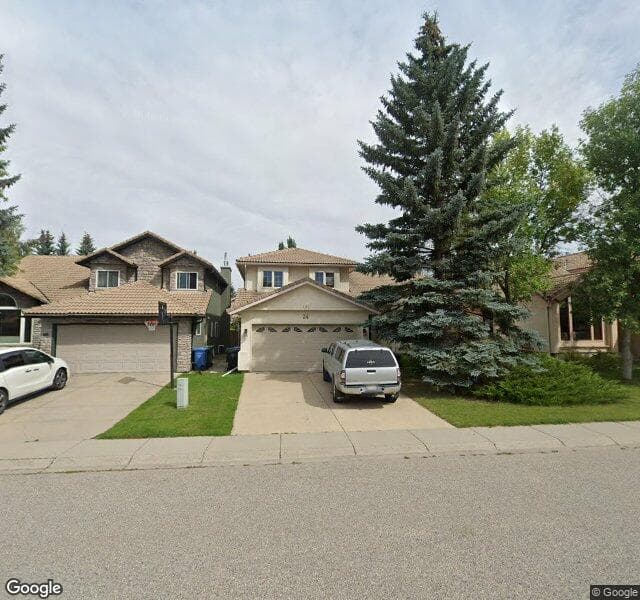 Street view of 24 Suncanyon Park SE, Calgary