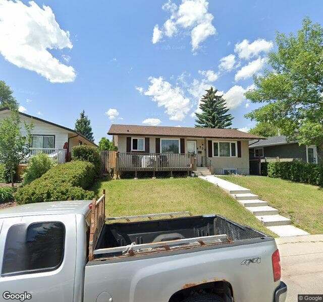 Street view of 208 Penmeadows Close SE, Calgary
